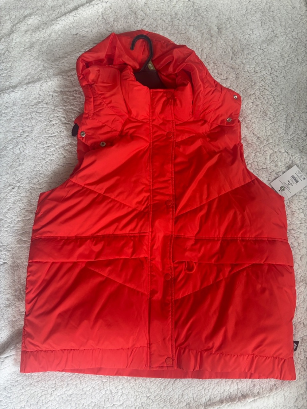Ozark Trail Orange Quilted Puffer Vest